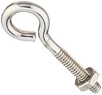 Algopix Similar Product 3 - Mintcraft LR292 SS Eye Bolt W/Nut 3/16x2