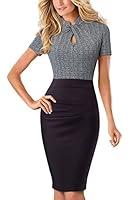 Algopix Similar Product 17 - HOMEYEE Womens Short Sleeve Business
