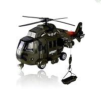 Algopix Similar Product 11 - WolVolk Military Helicopter  Solid