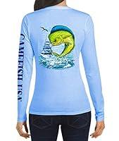 Algopix Similar Product 4 - GAMEFISH USA Womens UPF 50 Lightweight