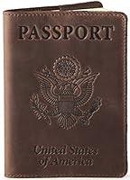 Algopix Similar Product 12 - Shvigel Leather Passport Cover  Holder