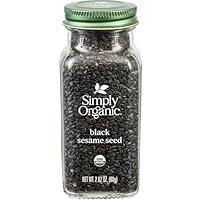 Algopix Similar Product 16 - Simply Organic Black Whole Sesame Seed