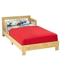 Algopix Similar Product 8 - KidKraft Wooden Toddler Bed with Side