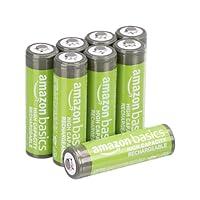 Algopix Similar Product 2 - Amazon Basics 8Pack Rechargeable AA
