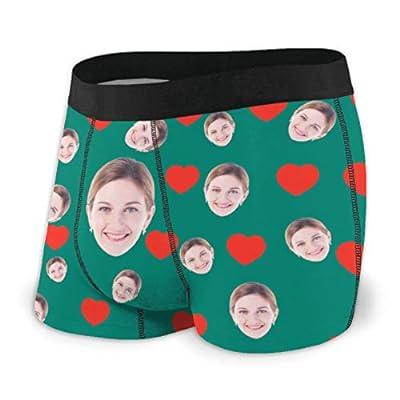 Best Deal for Custom Face Boxer Briefs Personalised Funny Multi