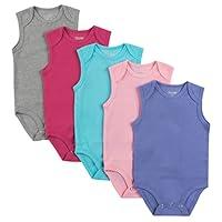 Algopix Similar Product 4 - Hanes Unisex Baby Bodysuits Ultimate