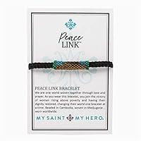 Algopix Similar Product 15 - My Saint My Hero Peace Link Bracelet