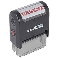 Algopix Similar Product 1 - Urgent Self Inking Rubber Stamp  Red