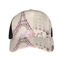 Algopix Similar Product 3 - Taknne Eiffel Tower PrintWomens