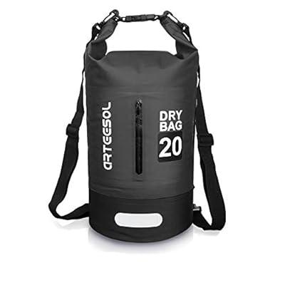  MARCHWAY Floating Waterproof Dry Bag Backpack 5L/10L/20L/30L/ 40L, Roll Top Sack Keeps Gear Dry For Kayaking, Rafting, Boating, Swimming,  Camping, Hiking, Beach, Fishing