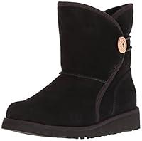 Algopix Similar Product 1 - UGG Girls K Fabian Pullon Boot Black