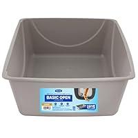 Algopix Similar Product 1 - Petmate Open Cat Litter Box Large