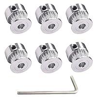 Algopix Similar Product 1 - iOrion 6Pcs Aluminum 20Teeth GT2 Timing