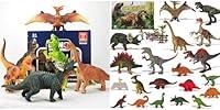 Algopix Similar Product 7 - YAOASEN 27 Pack Realistic Dinosaur Toy