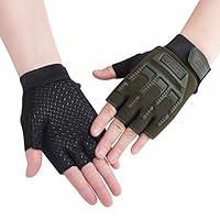 Algopix Similar Product 20 - Kids Fingerless Cycling Gloves