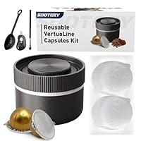 Algopix Similar Product 9 - Reusable Pods Kit for Nespresso Vertuo