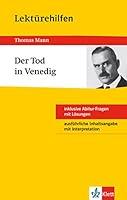 Algopix Similar Product 7 - Klett Lektrehilfen  Thomas Mann Der