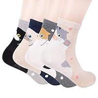 Algopix Similar Product 6 - Womens Casual Socks  Cute Crazy Lovely