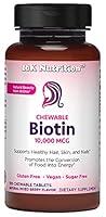 Algopix Similar Product 12 - 10K Nutrition  Vegan Chewable Biotin