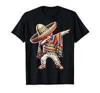 Algopix Similar Product 3 - Mexican Boy Dabbing Poncho Cinco de