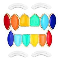 Algopix Similar Product 4 - 24K Plated Joker Gold Grillz for Mouth