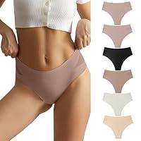 Algopix Similar Product 3 - Seamless Bikini Underwear for Women No