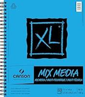 Algopix Similar Product 15 - Canson XL Series Mixed Media Pad Side