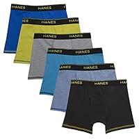 Algopix Similar Product 12 - Hanes Boys Mesh Boxer Briefs 6Pack