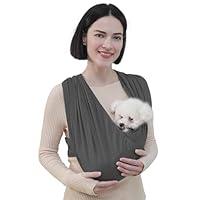 Algopix Similar Product 11 - COOLWAVE Dog Sling Carrier Front Pack