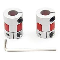 Algopix Similar Product 14 - Befenybay 2PCS 10mm to 10mm Aluminium
