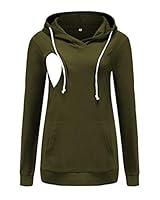 Algopix Similar Product 15 - Ecavus Womens Fleece Maternity 