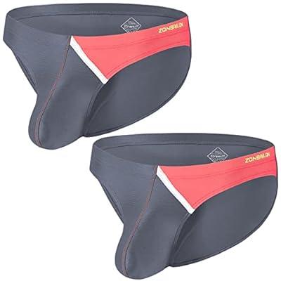 ZONBAILON Mens Thongs and Gstring Underwear Pack Sexy Big Pouch