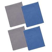 Algopix Similar Product 8 - Large 4Pack Microfiber Cleaning Cloth