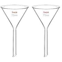 Algopix Similar Product 5 - StonyLab 2Pack Glass Heavy Wall Funnel