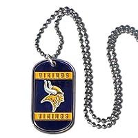 Algopix Similar Product 13 - NFL Minnesota Vikings Dog Tag Necklace