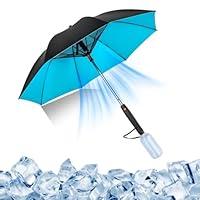 Algopix Similar Product 1 - Sepehe Misting Umbrella with Fan UV
