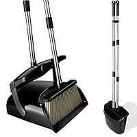 Algopix Similar Product 17 - Broom and Dustpan Set with Lid