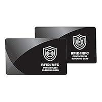 Algopix Similar Product 4 - 2 x RFID Blocking Card  NFC