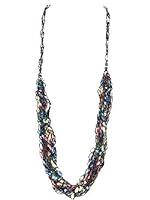 Algopix Similar Product 5 - Necklace Scarf Adjustable Ladder Yarn