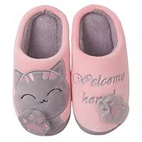 Algopix Similar Product 8 - dubuto Cute Animal Slippers for Girls