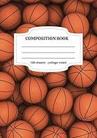 Algopix Similar Product 12 - Basketball Fans Composition Notebook 