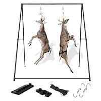 Algopix Similar Product 9 - Deer Game Hanger Hoist Deer Skinning