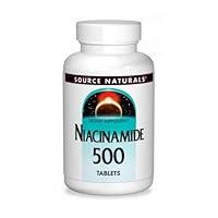 Algopix Similar Product 11 - Niacinamide 500 mg Source Naturals