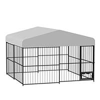 Algopix Similar Product 4 - 10 x 10FT Large Dog Kennel Outdoor