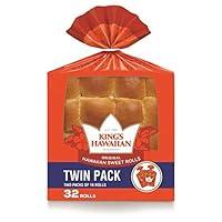 Algopix Similar Product 16 - Evaxo Kings Hawaiian Sweet Rolls 32