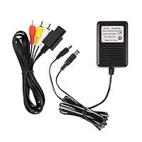 Algopix Similar Product 11 - SNES Power Supply and AV Cable AC