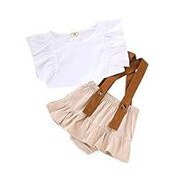 Algopix Similar Product 19 - Little Girl Summer SetsJchen Kids Baby