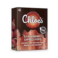 Algopix Similar Product 7 - Chloes Pops Strawberry Dipped Pops