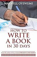 Algopix Similar Product 7 - How to Write a Book in 30days   Steps