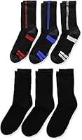 Algopix Similar Product 14 - Hanes Boys 6Pack EZ Short Crew Socks
